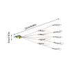 Soft Artificial Worm Fishing Lure 5-Piece Set Fishing Lure Collection Precise Topwater Lures For Largemouth Smallmouth Trout