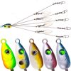 Soft Artificial Worm Fishing Lure 5-Piece Set Fishing Lure Collection Precise Topwater Lures For Largemouth Smallmouth Trout