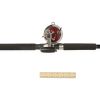 Penn Special Senator 91332 Fishing Rod and Reel Combo, 6.5 Feet, Black/Smoke/Red